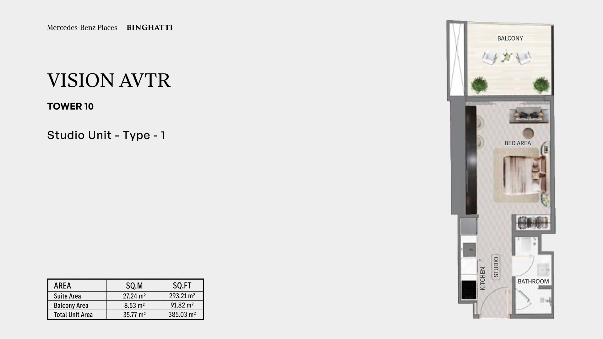 Vision AVTR Studio plan